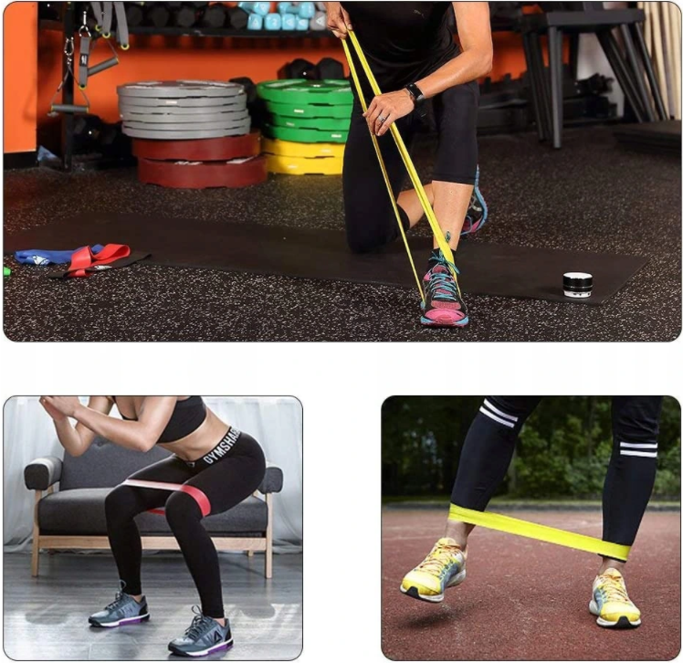 Benzi elastice pentru exerciţii 5buc PLAYFIT