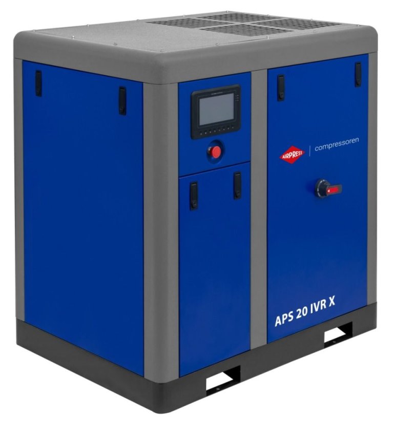 Csavarkompresszor APS 20 IVR X 10 bar 20 LE/15 kW 410-2000 l/min 369420-IVR