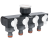 Colector cu 4 supape 1"-3/4"