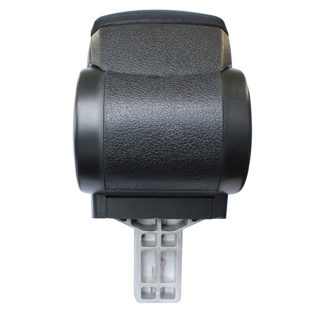 Könyöktámasz VW PASSAT B5 - műanyag adapter, fekete, textil borítás