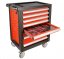 Profesionalni delavniški voziček / omarica z orodji 420pcs REDATS - 7 predalov Rdeča / Črna