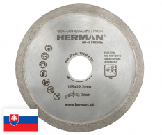 Диамантен диск HERMAN BD-40 Precisa 125x22,2mm / H=7mm