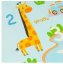 Faltbare Spielmatte für Kinder 150x200cm Tiere und Städtchen