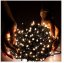 Leuchtende Weihnachtskette 18m 300 LED Warmweiß