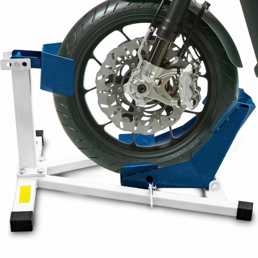 Motor állvány első kerékhez White/Blue HD17066