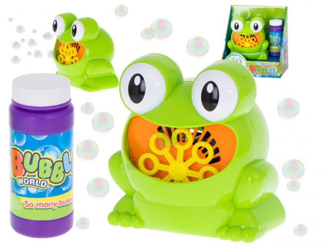 Jucărie de făcut bule de săpun Happy Frog