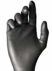Nitrilne delovne rokavice Black PREMIUM XL 50 kos