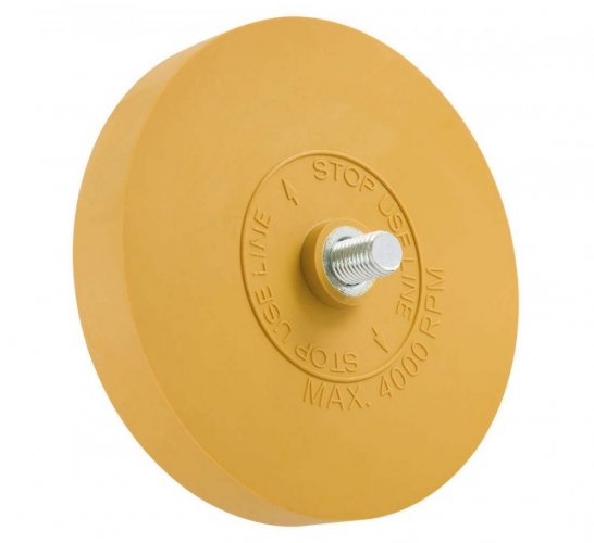 Гумен диск за премахване на лепило 89 мм