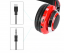 Bežične slušalice Bluetooth 500mAh 10m 4h LED RED