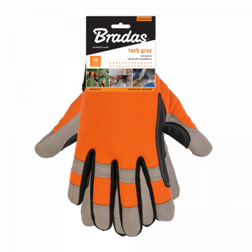 Работни ръкавици TECH GRAY размер 11