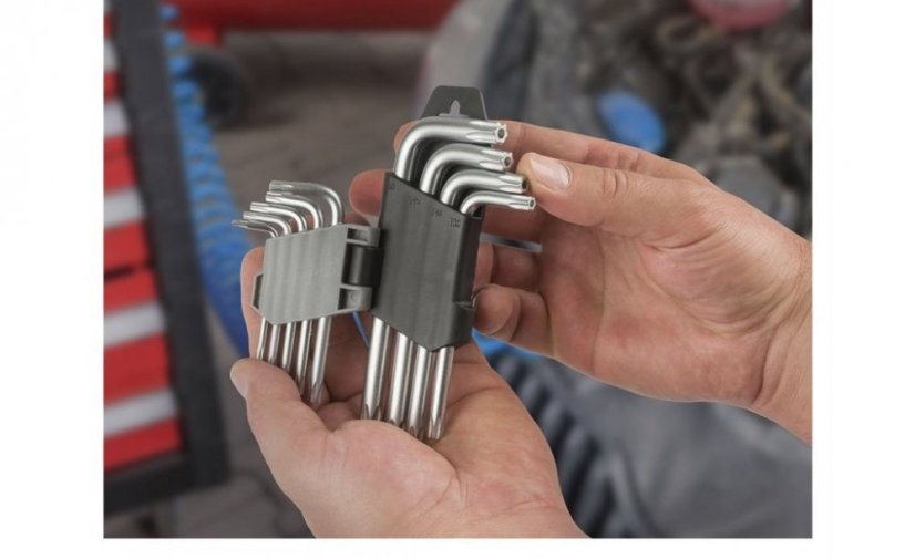 Imbuszkulcs + Torx készlet 18 db Professional