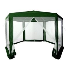Vrtna paviljon 2x2x2m sa mrežom protiv komaraca Green
