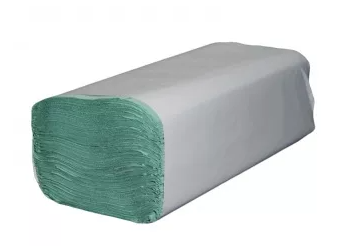 Хартиени кърпи ZZ зелени (4000бр.)