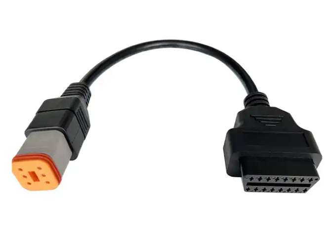 Cablu adaptor OBD II pentru motocicletă Harley-Davidson 6pin A0182