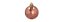 Karácsonyi gömbök 35db Copper