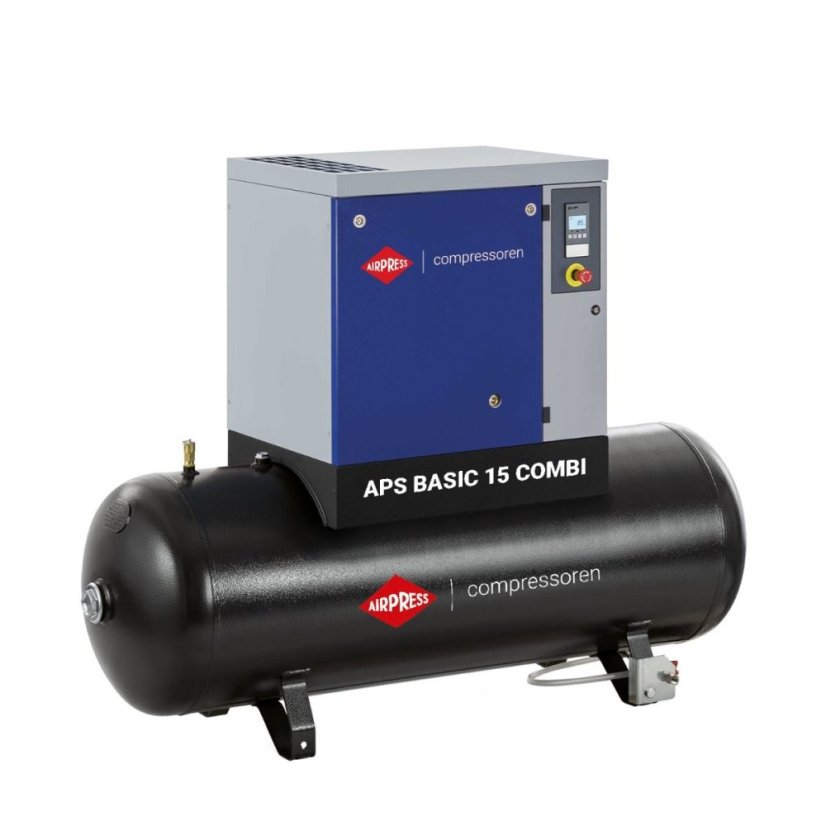 Csavarkompresszor APS 15 Basic Combi 13 bar 15 LE/11 kW 1152 l/min 500 l 364859-13