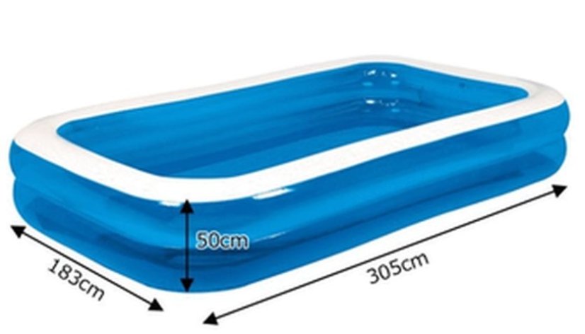 Плувен басейн 305x183x50cm семеен надуваем син