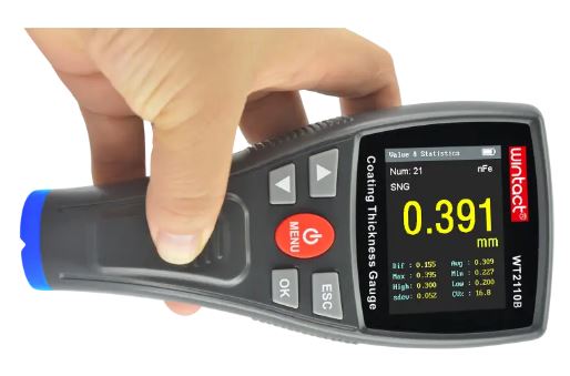 Wintact WT2110B festékvastagságmérő