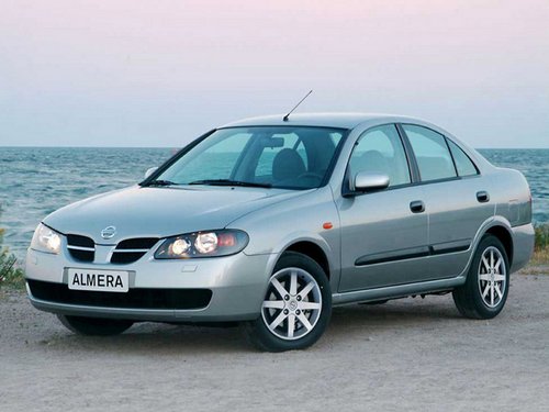 Könyöktámasz Nissan ALMERA, fekete, textil borítás