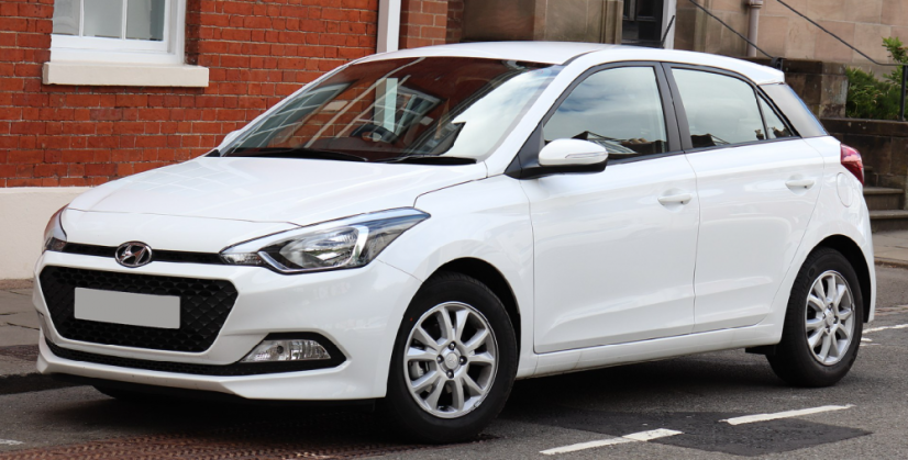 Könyöktámasz Hyundai I20 2 - Armster 2, fekete, öko-bőr