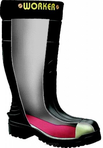 Cizme de lucru - din cauciuc WORKER S3 42