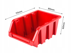 Zaboj za steno za orodje 80x115x60mm