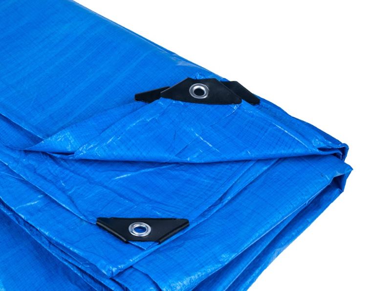 Abdeckplane blau 12x15m 75g/m2