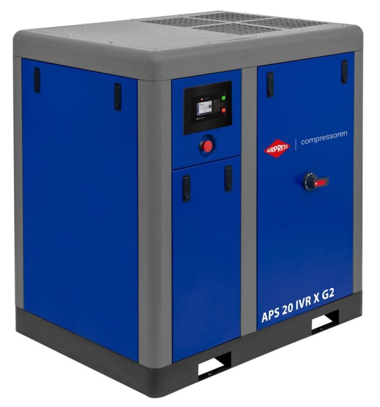Csavarkompresszor APS X 20 IVR G2 10 bar 20 LE/15 kW 820 - 2200 l/perc 369420-IVR-G2