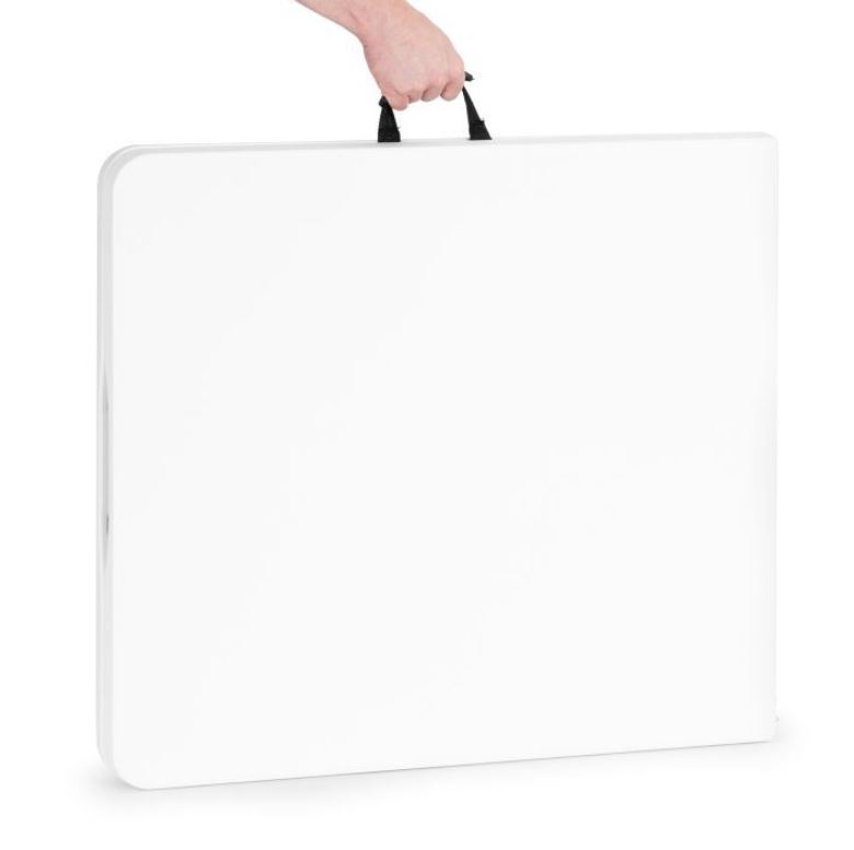 Összecsukható vendéglátóasztal 153cm fehér