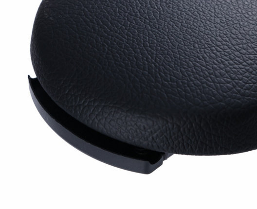 Deckel für Armlehne Seat Leon 1, schwarz, Öko-Leder,