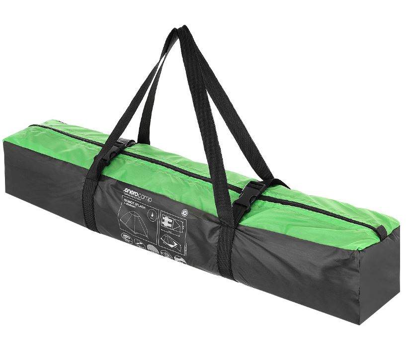 Cort turistic pentru 2 persoane 120x260x100cm Green