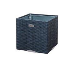 Ghiveci de rattan Ancona antracit 46x46x46