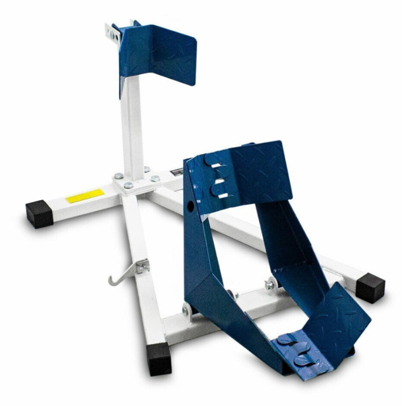 Motor állvány első kerékhez White/Blue HD17066