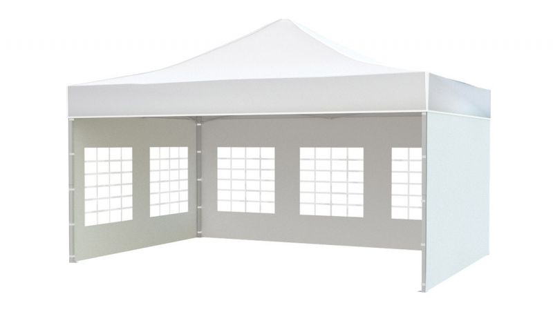 Sklopivi šator (pop up) 3x4,5 bijeli Premium quality