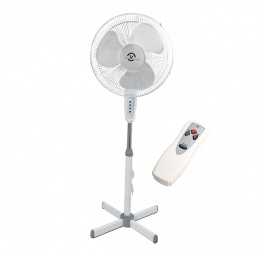 Ventilator cu picior 45cm cu oscilație + telecomandă