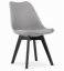 Jedilni stol siv skandinavski stil Dark-Basic