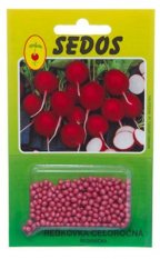Okrogla rdeča celoletna redkev 300 semen
