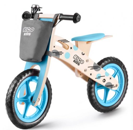 Dječji drveni bicikl bez pedala / guralica Ricokids Harry