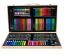 Umetnikov kovček z barvami in barvami za slikanje 180 kosov