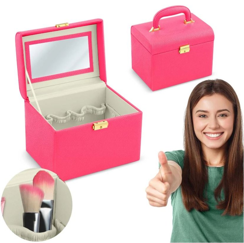 Kozmetikai bőrönd Pinky