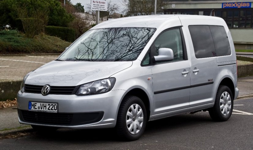 Könyöktámasz Volkswagen CADDY - Armster 2, fekete, öko-bőr