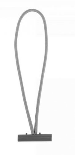 Pritrdilna elastika s kavljem 15cm 25ks Grey BUNGEE CORD T BAR