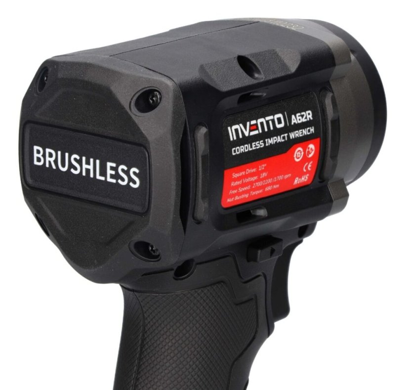 Akkus ütvecsavarozó 18V 680 Nm + 2x4,0 Ah akkumulátor A62R 1/2"