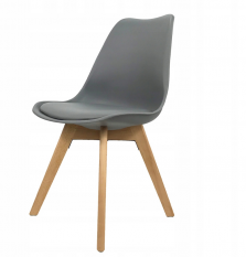 Skandináv stílusú szürke szék BASIC