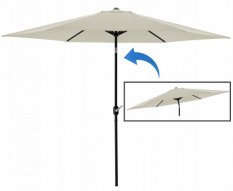 Сгъваем градински чадър 300см Beige Basic