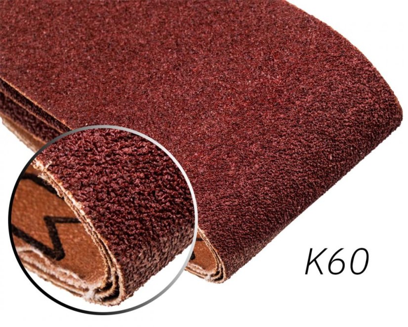 Bandă abrazivă 75x533 mm, K60, 3buc 55H798
