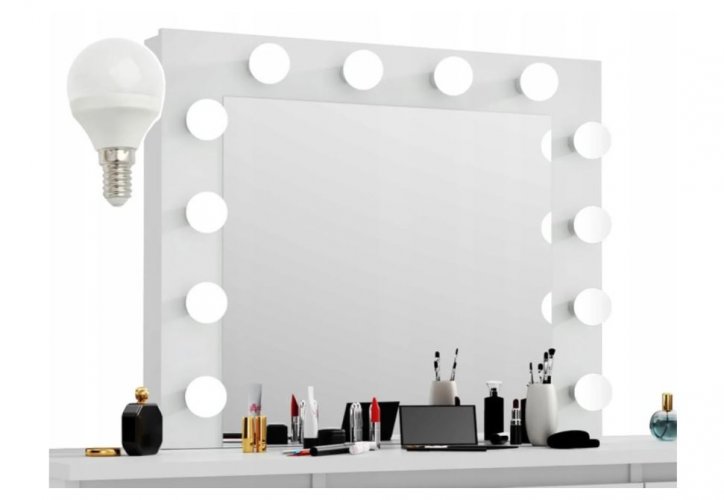 Тоалетка с LED огледало Vanessa Sonoma