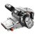 Pasovni brusilnik, 800 W, neskončni trak 75x457 mm 59G392