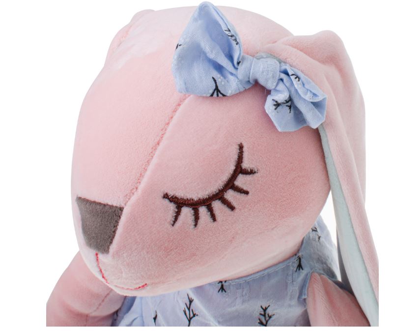 Plüss nyuszi 52cm Blue Dress