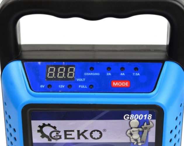 Akkumulátor töltő - elektronikus 6/12V 5-200Ah G80018